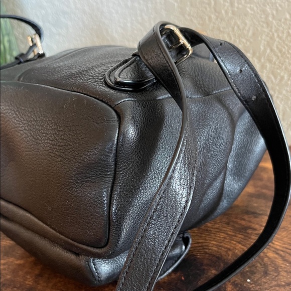 Coach Billie Mini Backpack Style no. F37621, Black leather - Picture 11 of 14